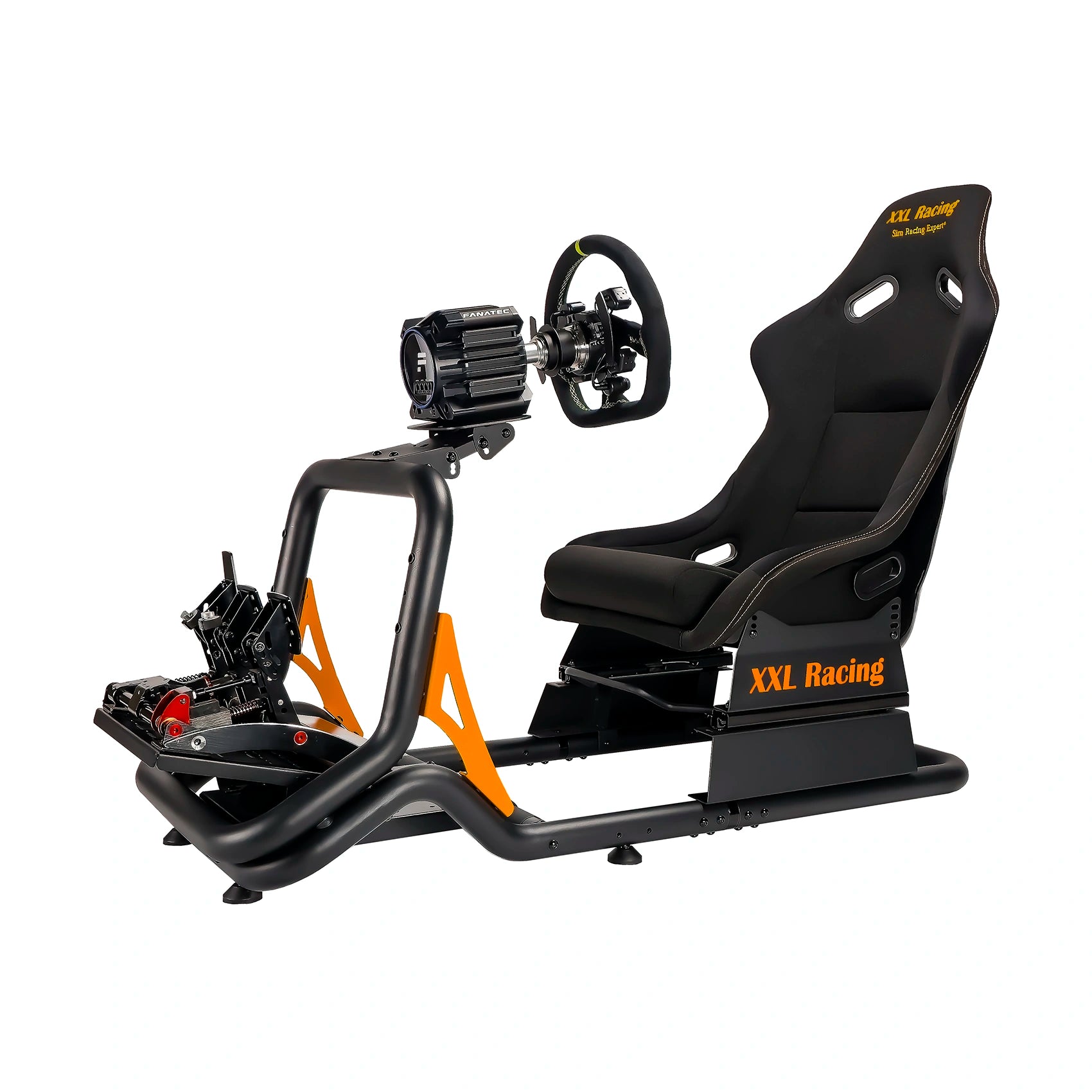 XXL Racing Competition Voorkant met fanatec dd pro 8nm