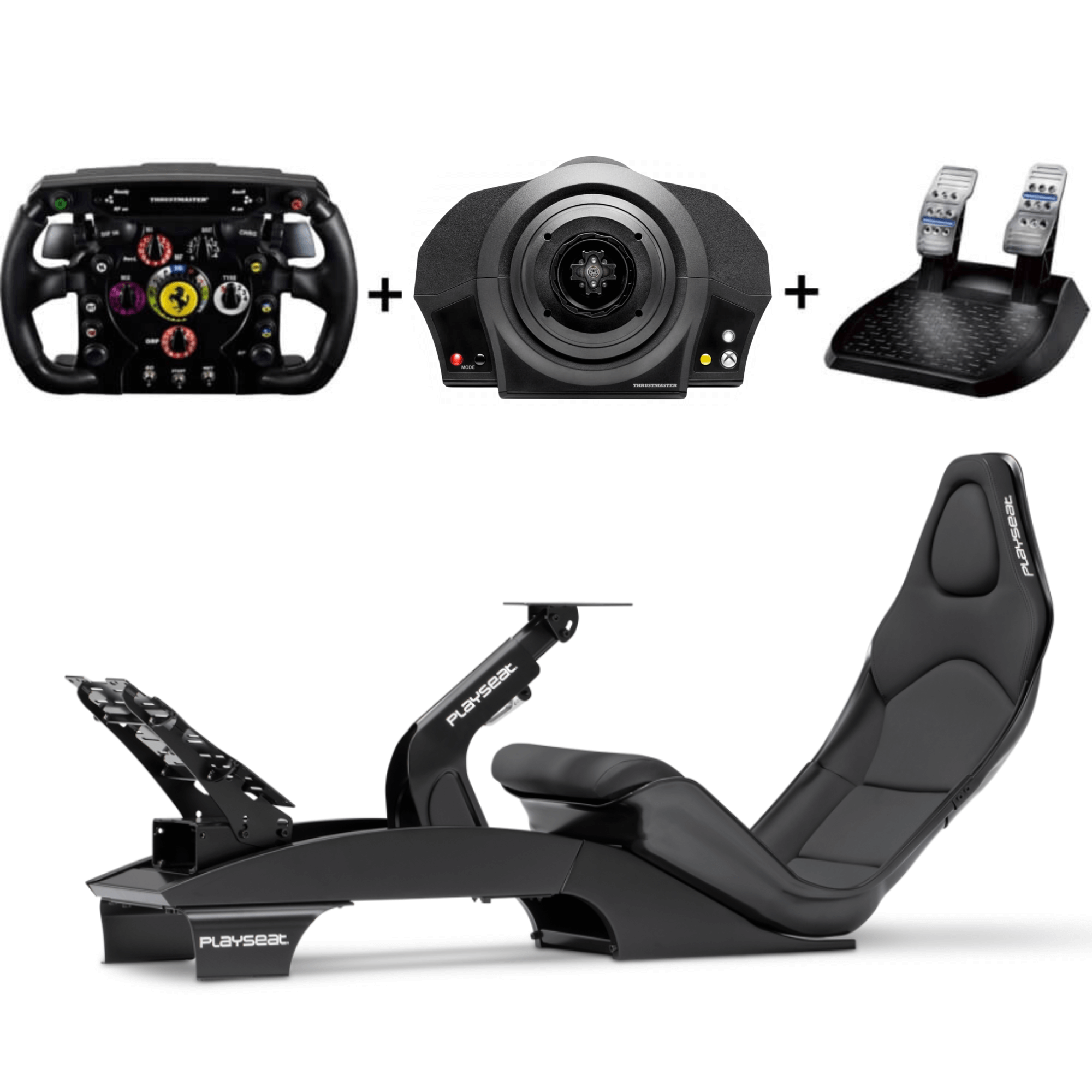 Playseat F1 | Plug and play
| Thrustmaster TX bundel