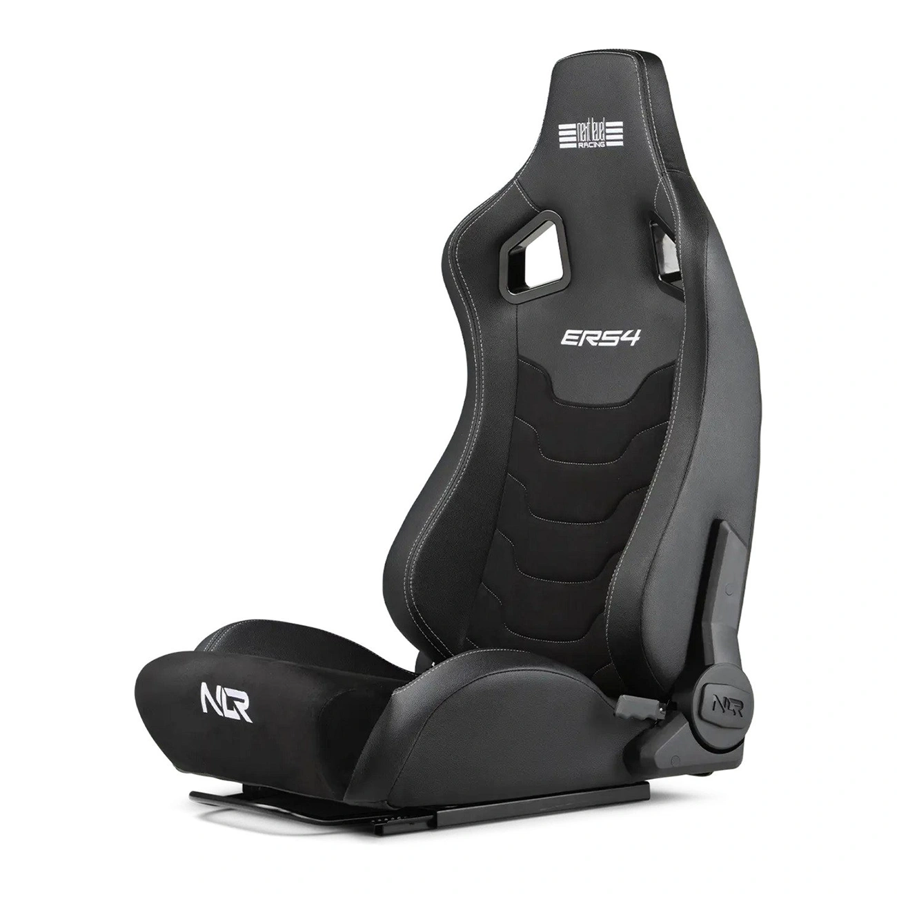 Ergonomisch ontwerp met lendensteun van de Next Level Racing ERS4 sim racing stoel