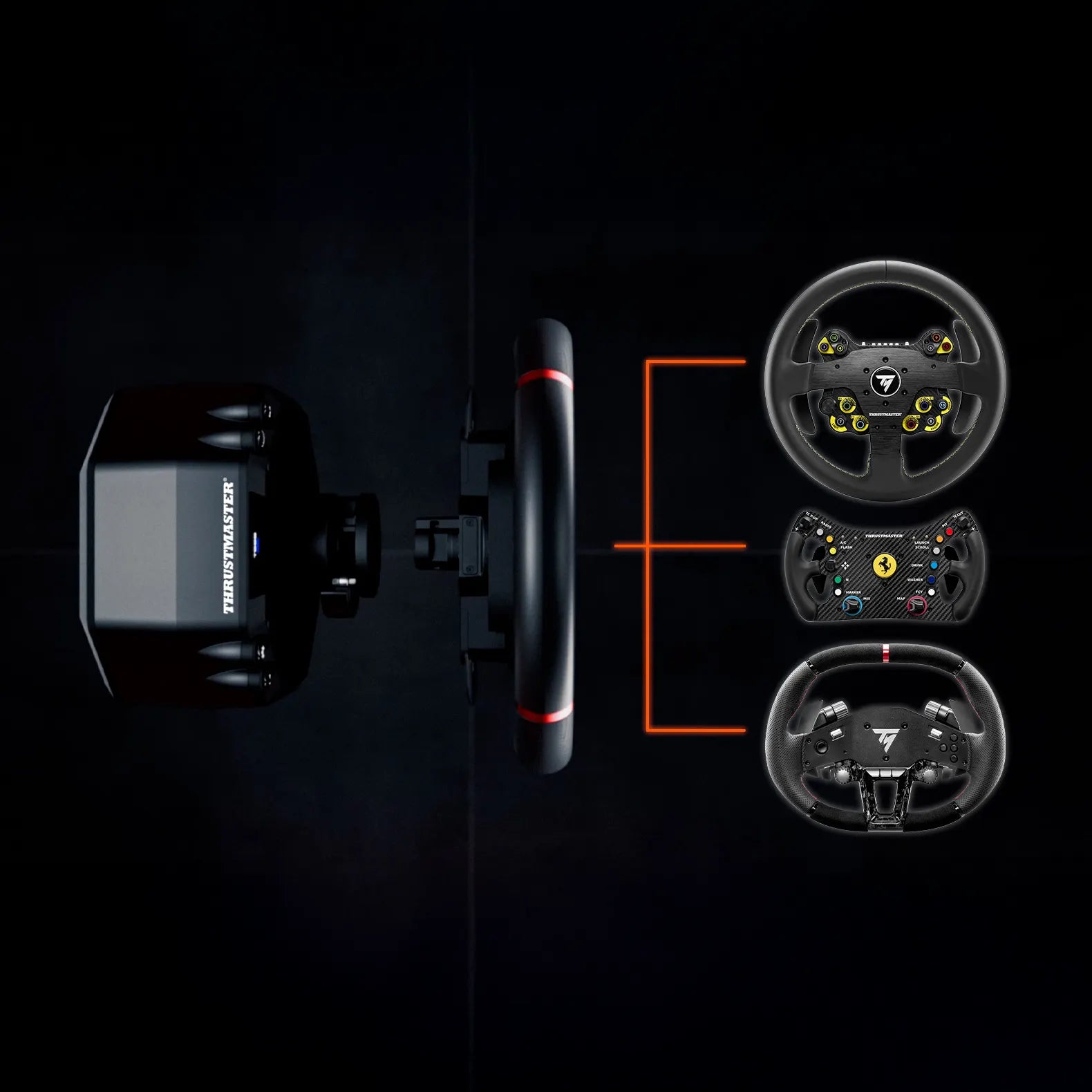 Thrustmaster T598 – Direct Axial Drive Racestuur ecosysteem