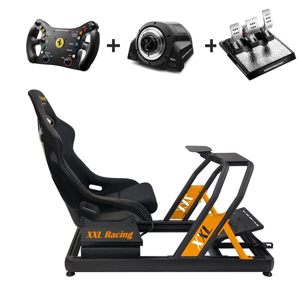 XXL Racing Champion | Thrustmaster T-GT2 / 488 GT3 / T-lcm bundel | Plug and play