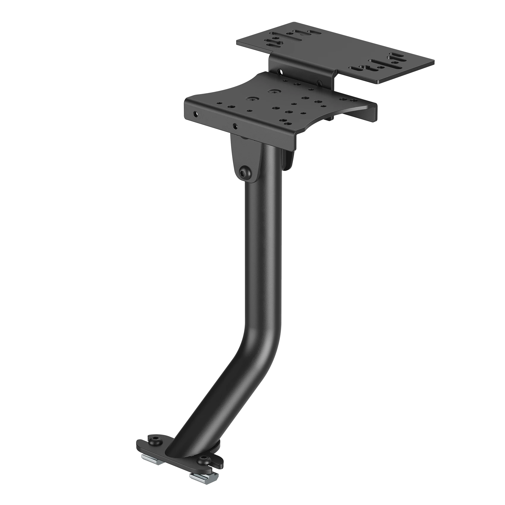 Verstelbare arm van de XXL Racing shifter en handrem houder voor sim racing en racesimulator setups