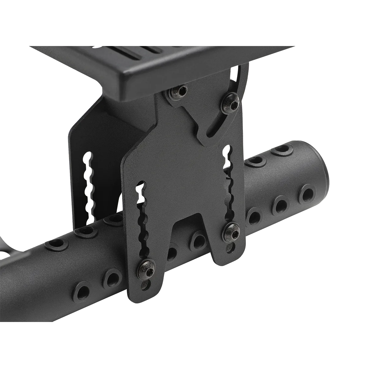 Verstelbare montageplaat van Next Level Racing F-GT Pro shifter en handrem arm
