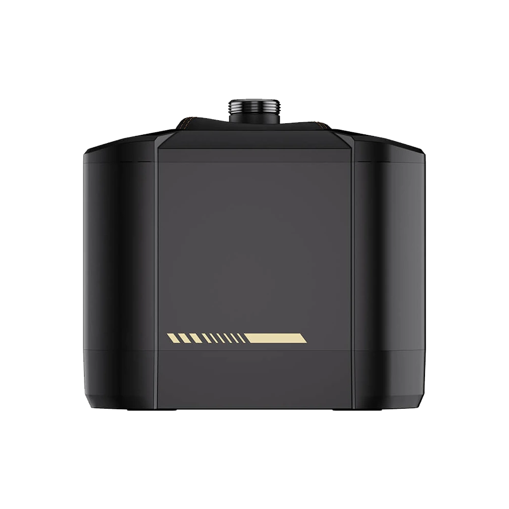 Achterzijde van de MOZA AB9 FFB basis met behuizing en design details