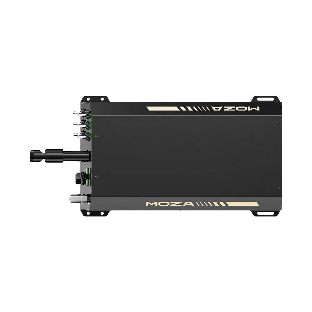 MOZA AY210 Yoke Base bovenaanzicht aluminium behuizing