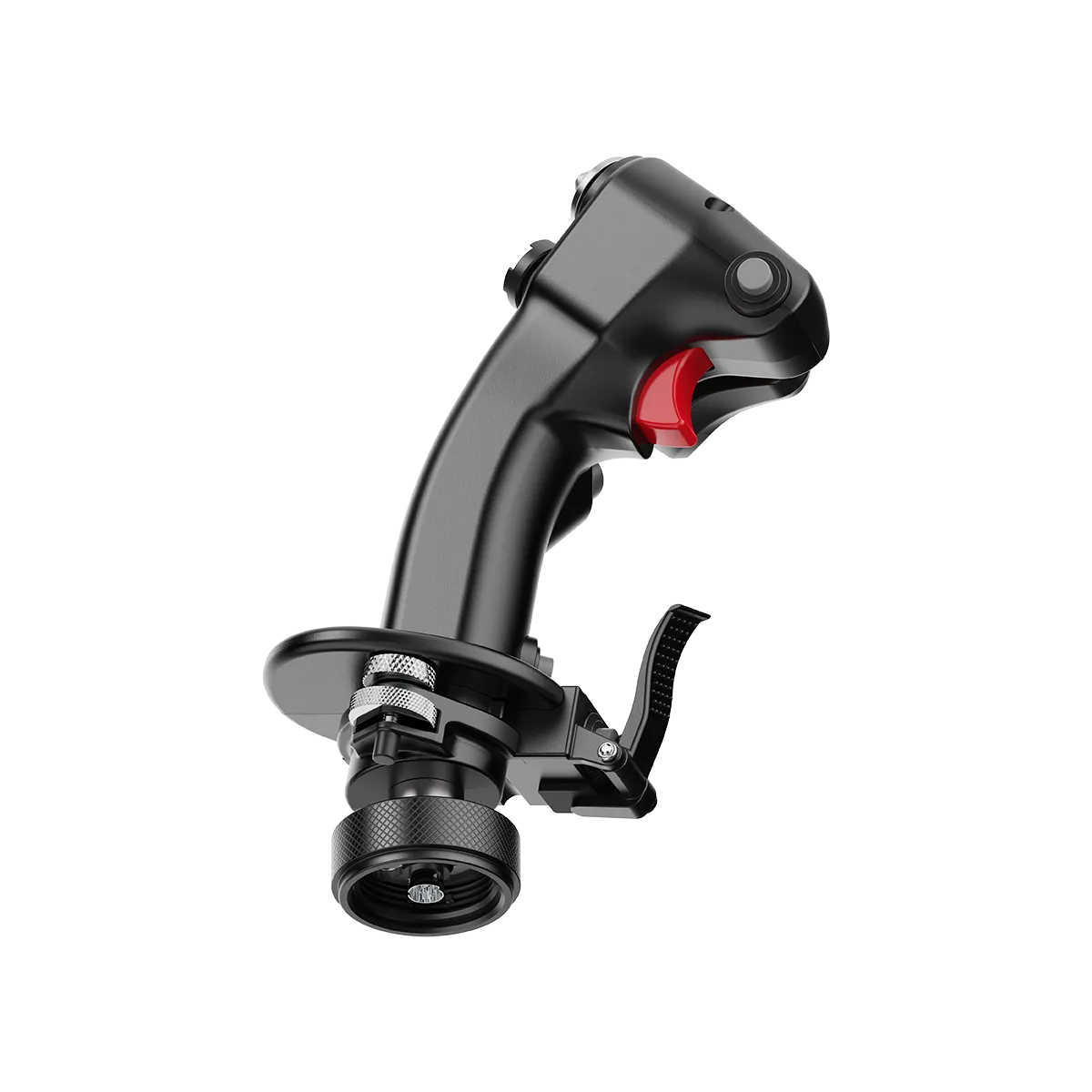 Moza MH16 flightstick onderkant en montage mechanisme