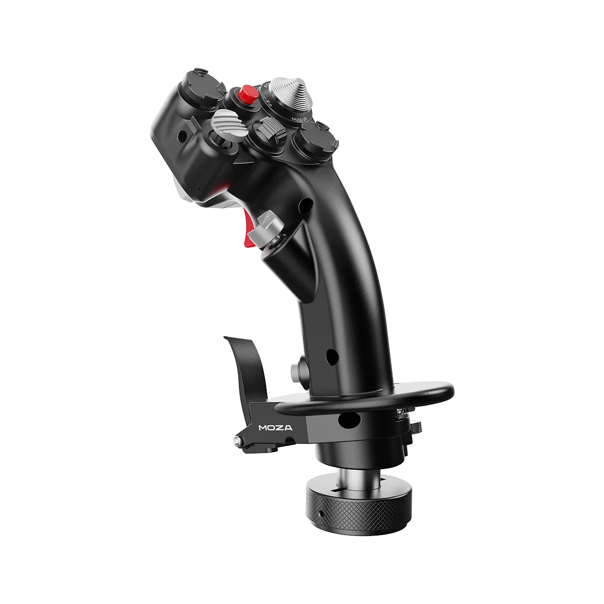 Moza MH16 flightstick vooraanzicht joystick