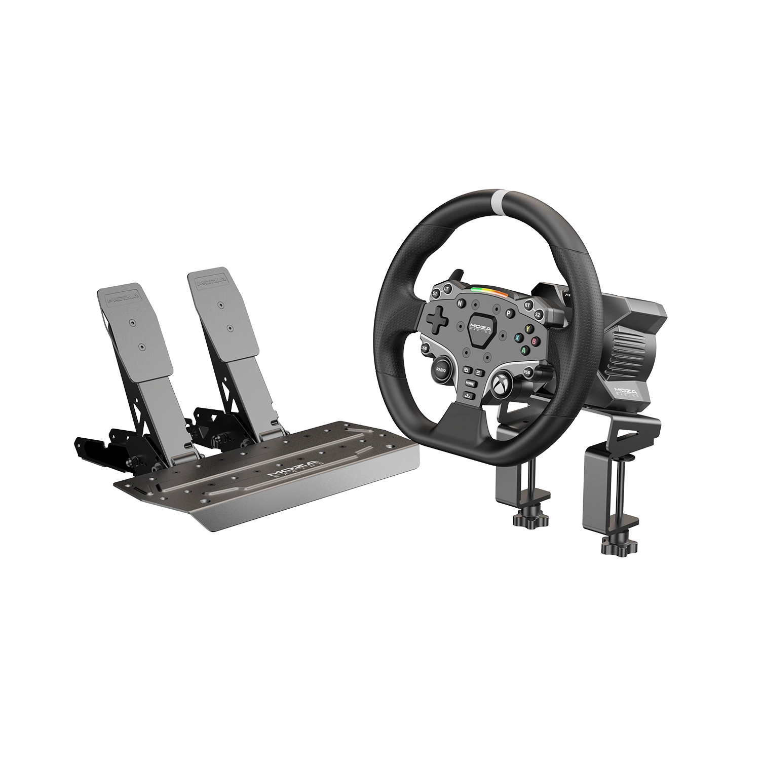 Moza Racing R3 bundle voor PC en Xbox met stuur, wheelbase en pedalen