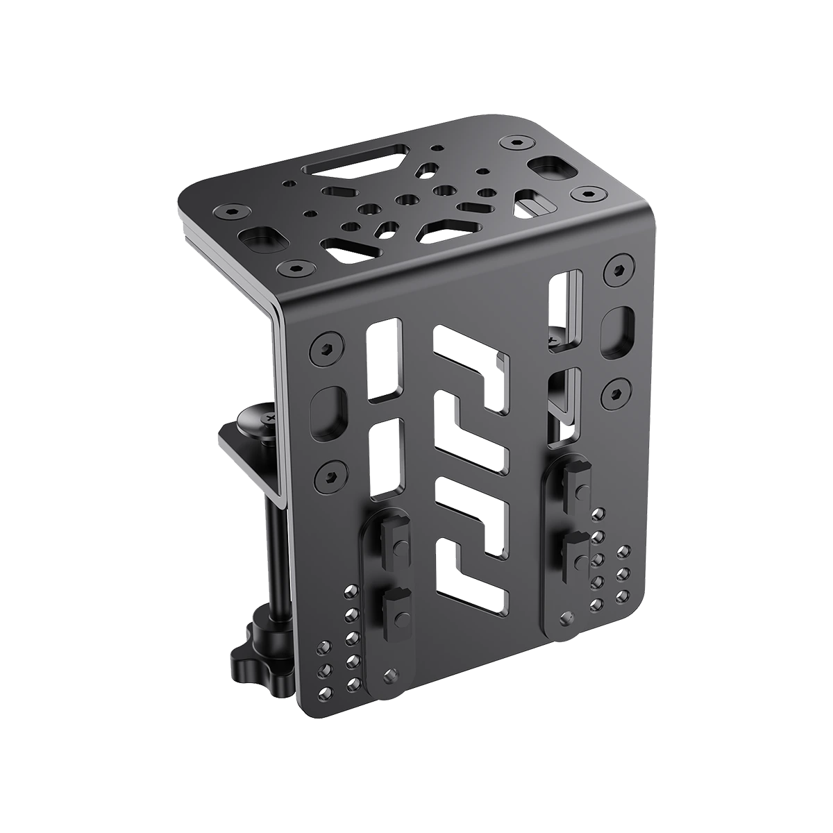 Moza Racing Flightbase tafel klem voor MOZA AB9 FFB Base – schuin aanzicht