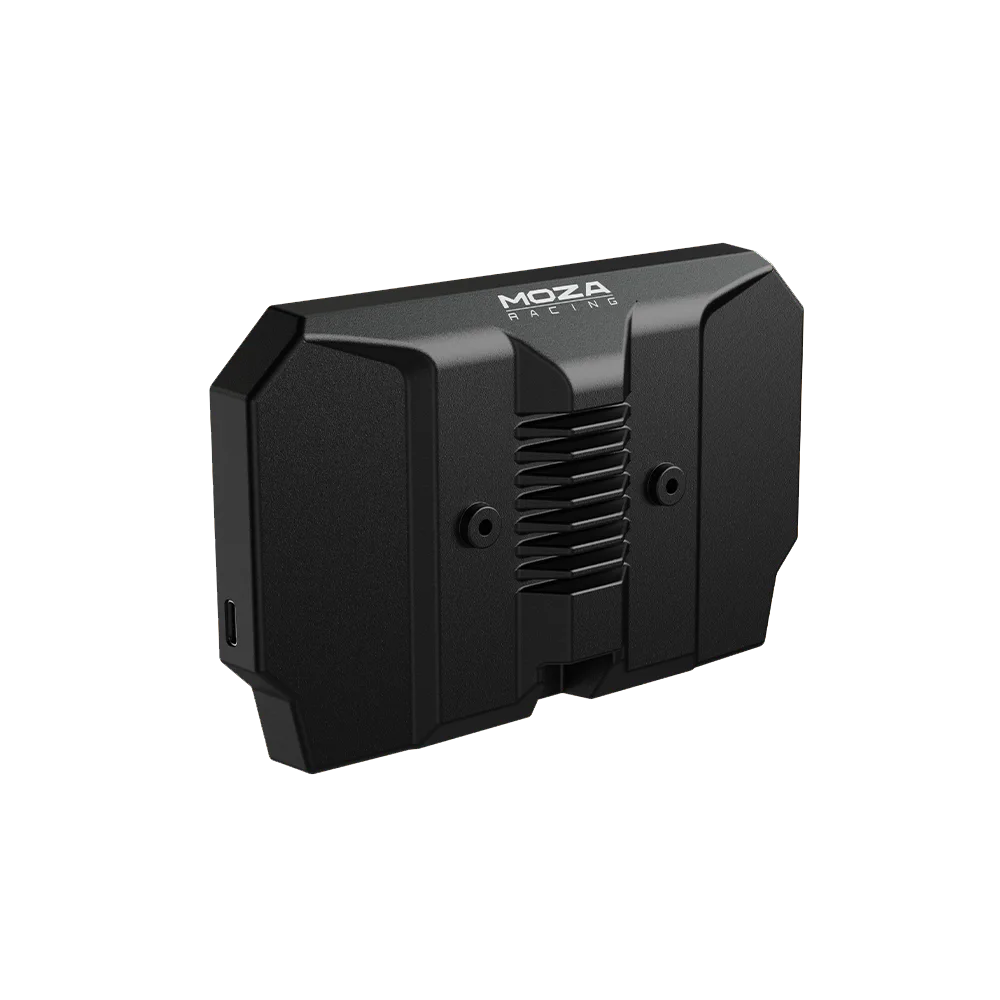 Rear view of the Moza Racing CM2 racing dash housing