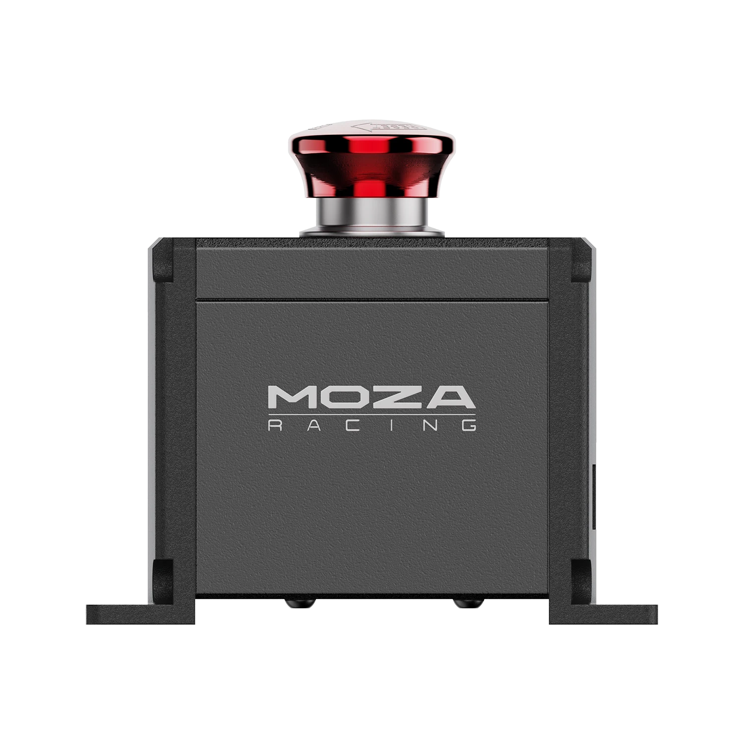Front view of the MOZA Racing E-Stop Switch emergency stop