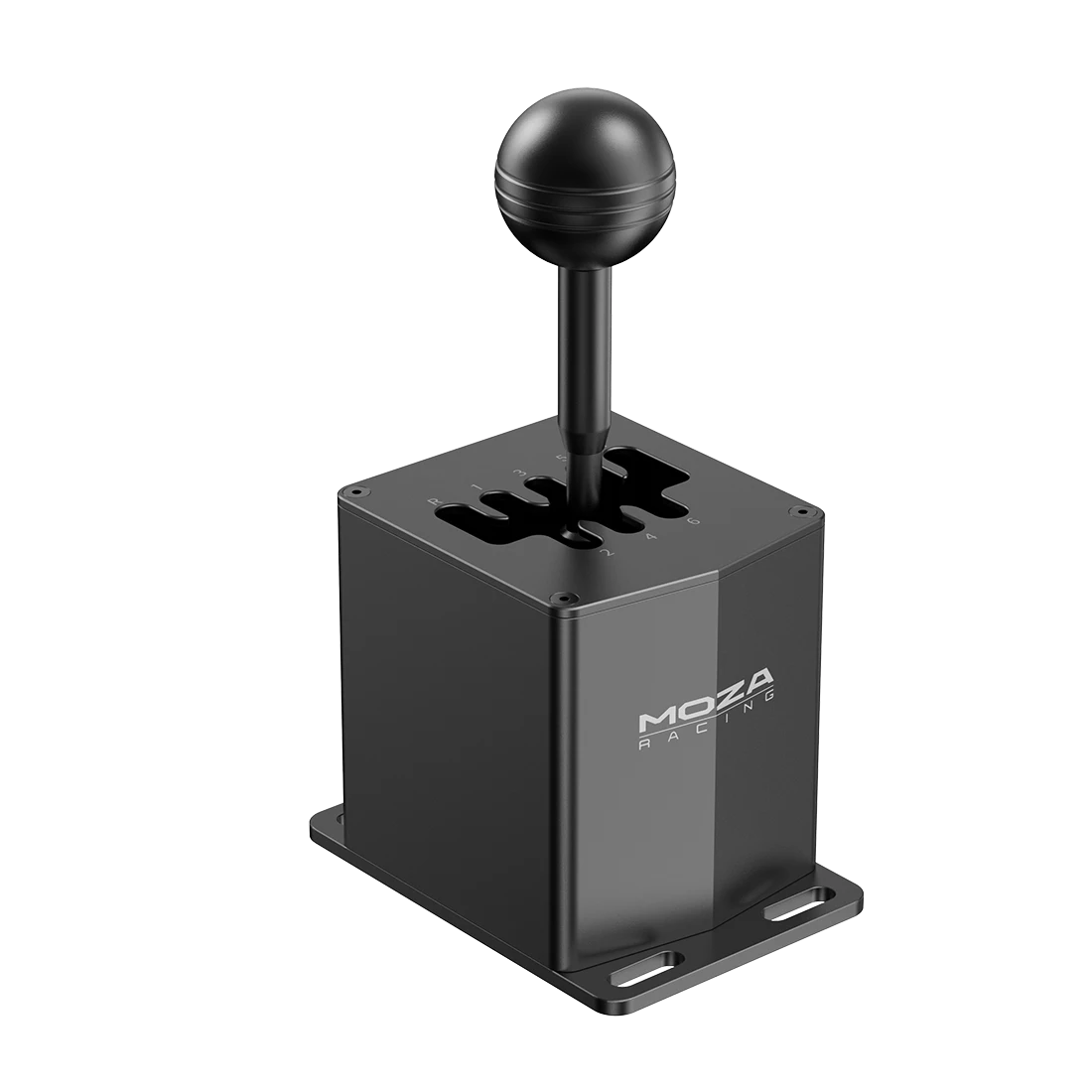 Moza Racing HGP Shifter H patroon schakelpook schuin vooraanzicht