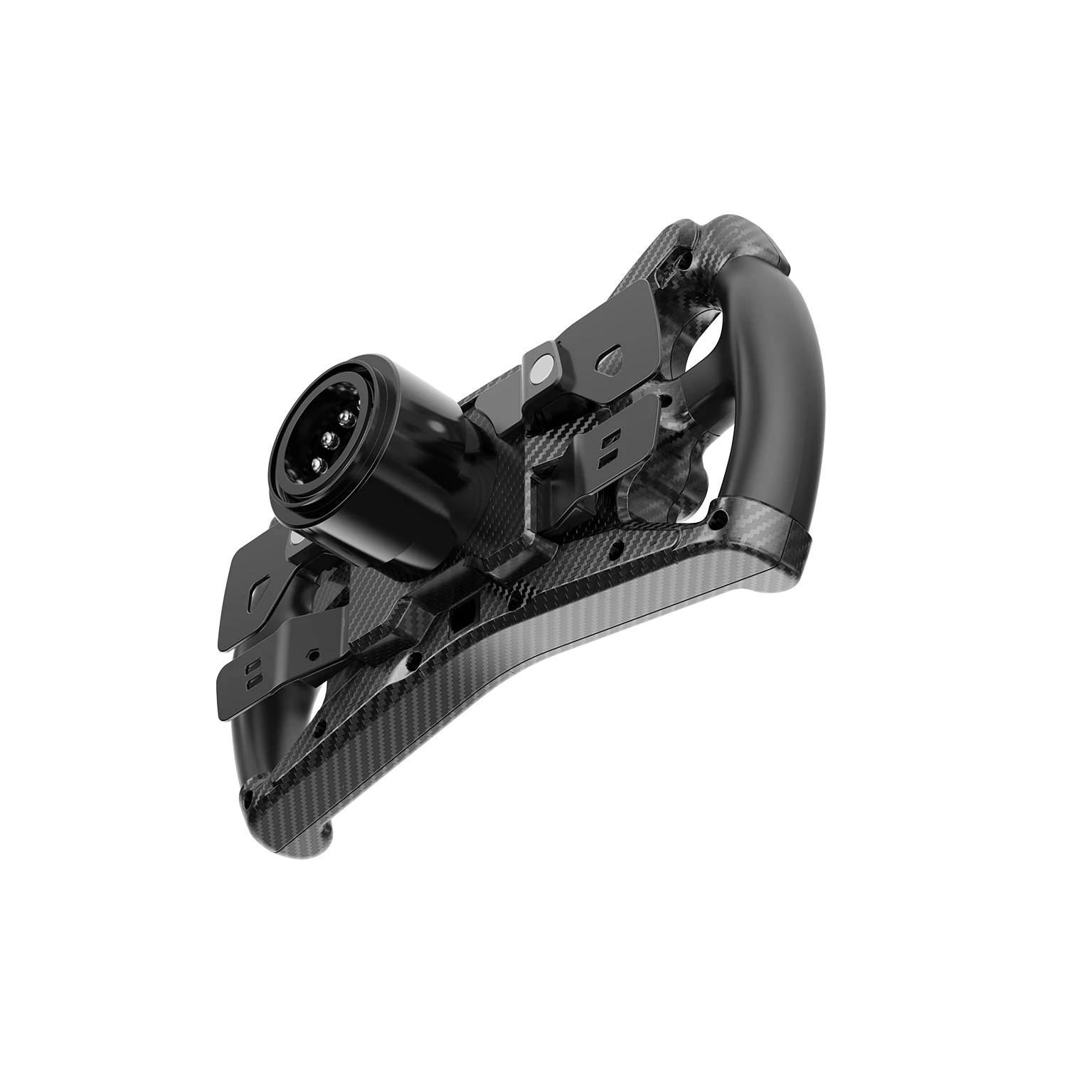 Back side view of the Moza Racing KS Formula steering wheel