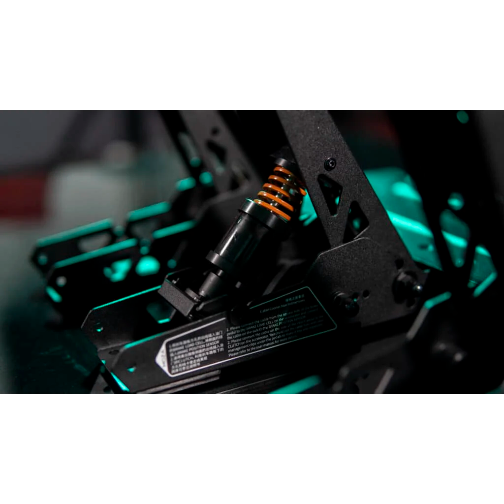 Moza Racing SR-P pedals mechanical damper and adjustment detail