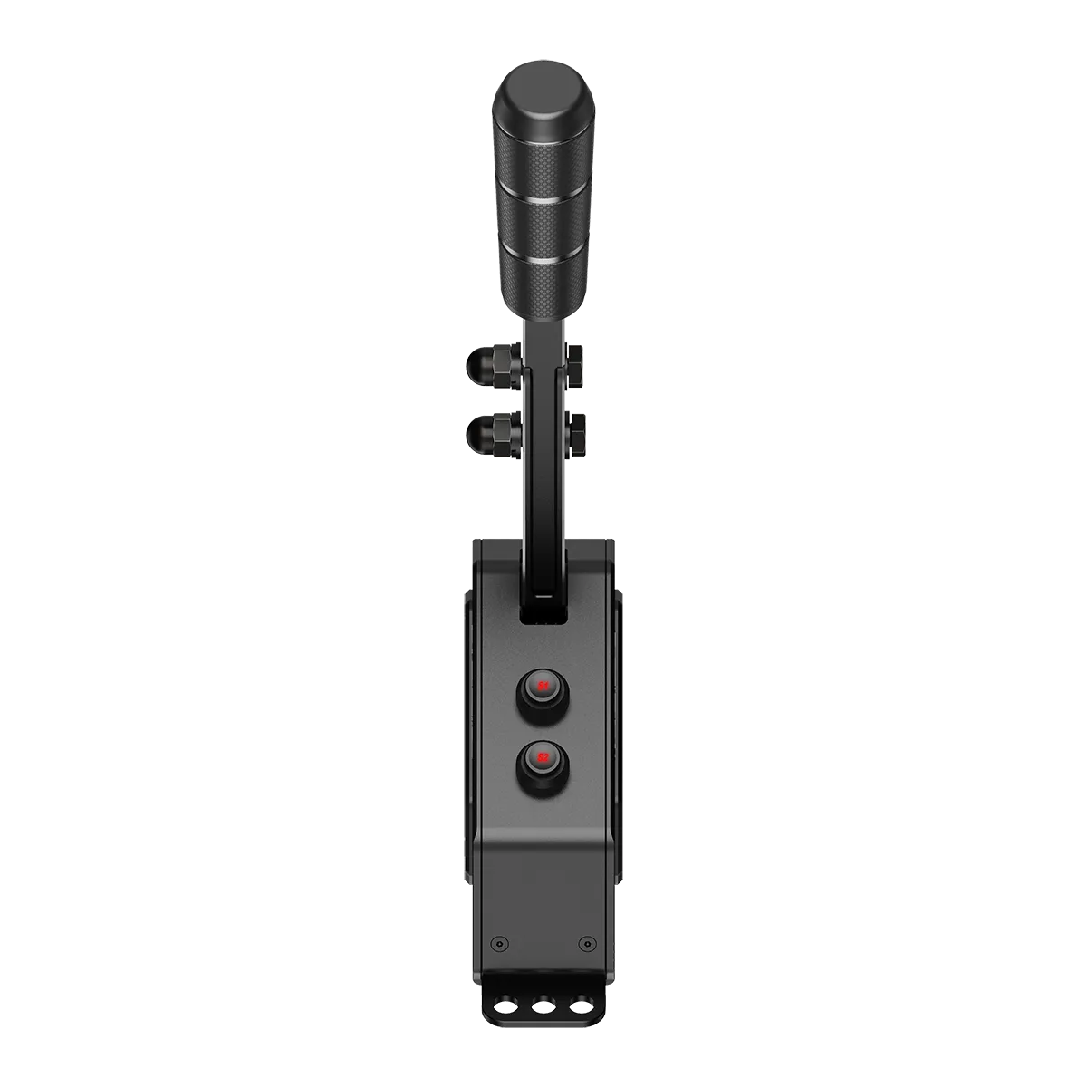 Moza Racing SGP sequential shifter bovenaanzicht met knoppen