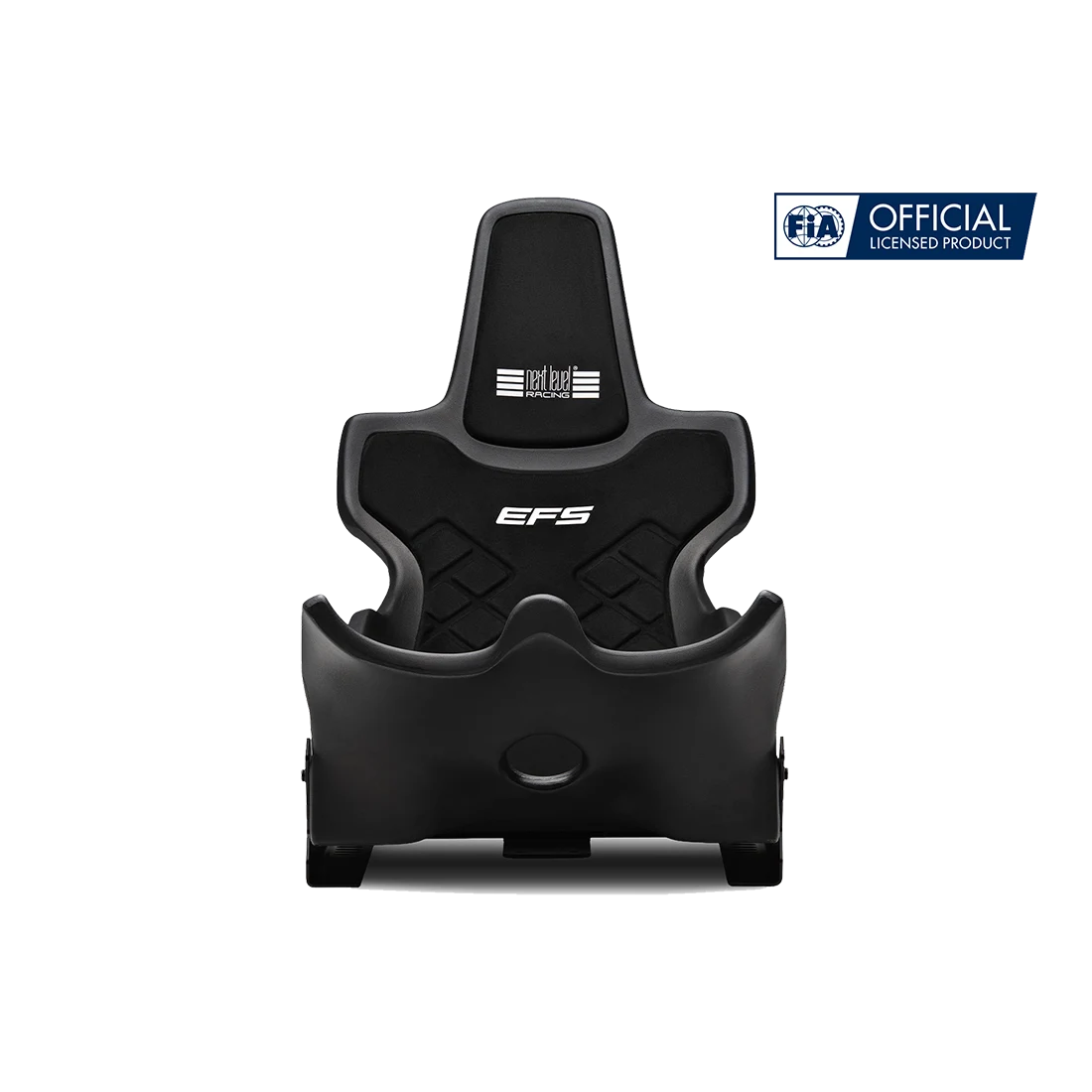 Vooraanzicht van de Next Level Racing Elite Formula Seat EFS