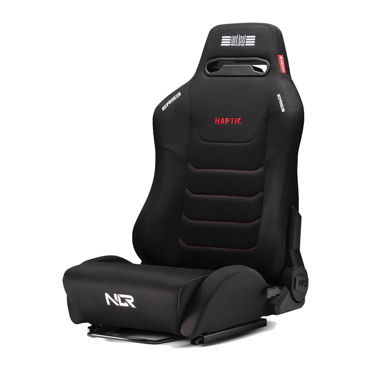 Next Level Racing ERS3 haptic feedback sim racing seat front view