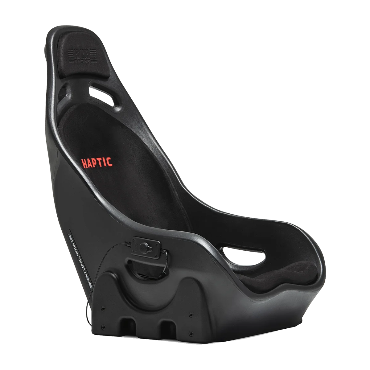 Next Level Racing ES1 haptic sim racing stoel zijaanzicht