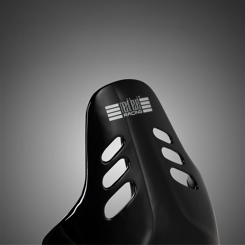 Next Level Racing ES3 Elite fiberglass kuip met hoogglans zwarte afwerking