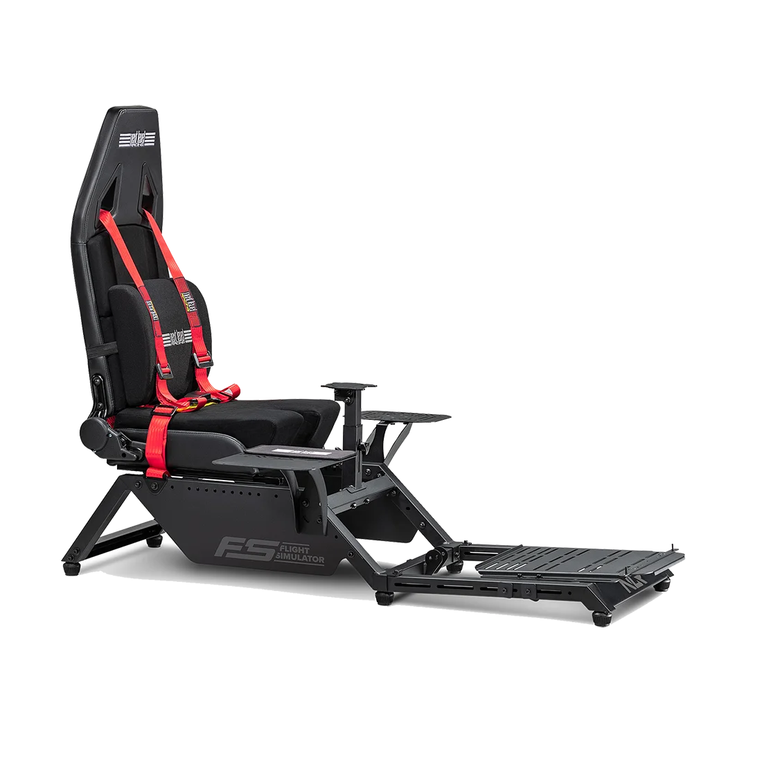 Next Level Racing Flight Simulator Cockpit linkerzijde