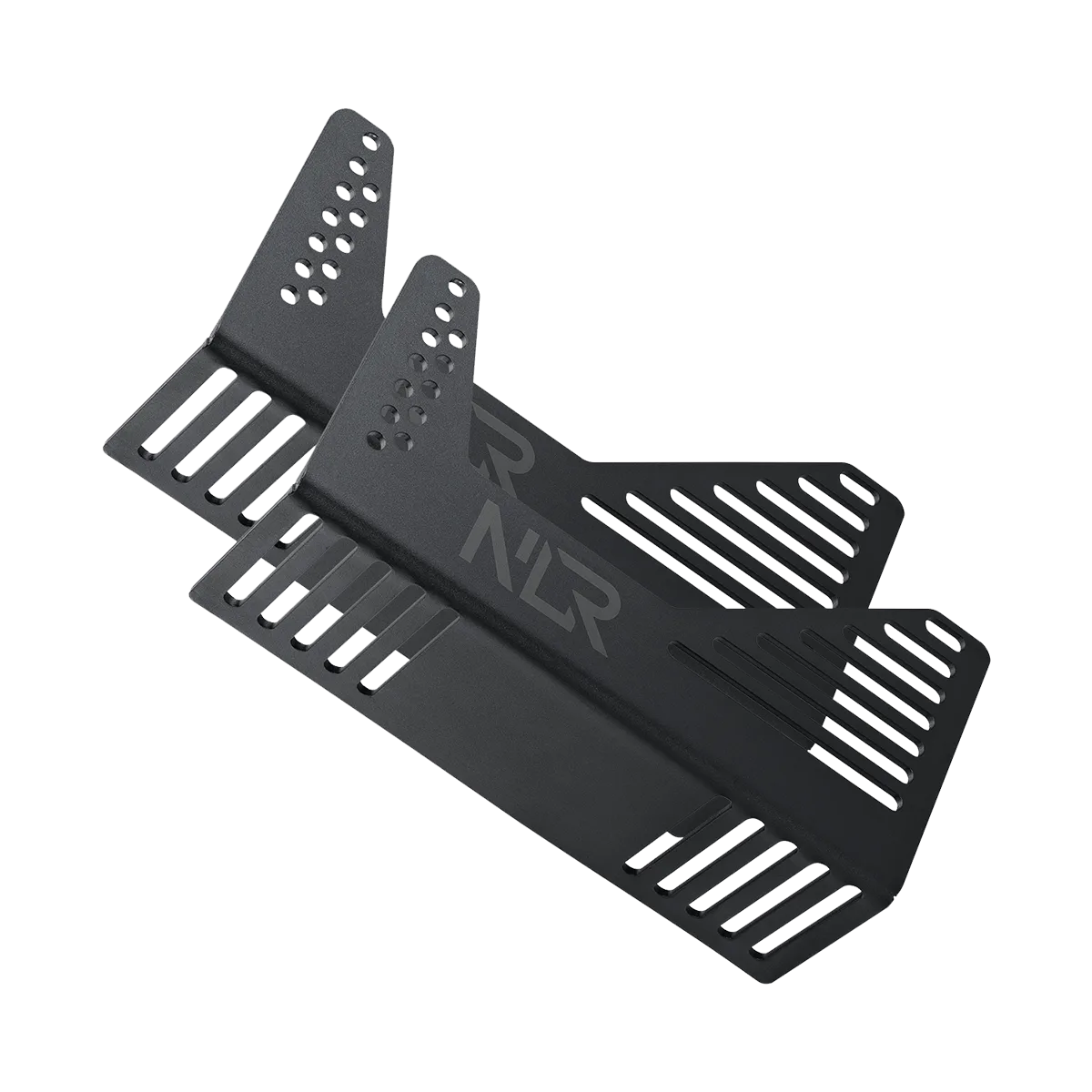 Bovenaanzicht van de Next Level Racing Universele Seat Brackets voor montage van simracing stoelen.