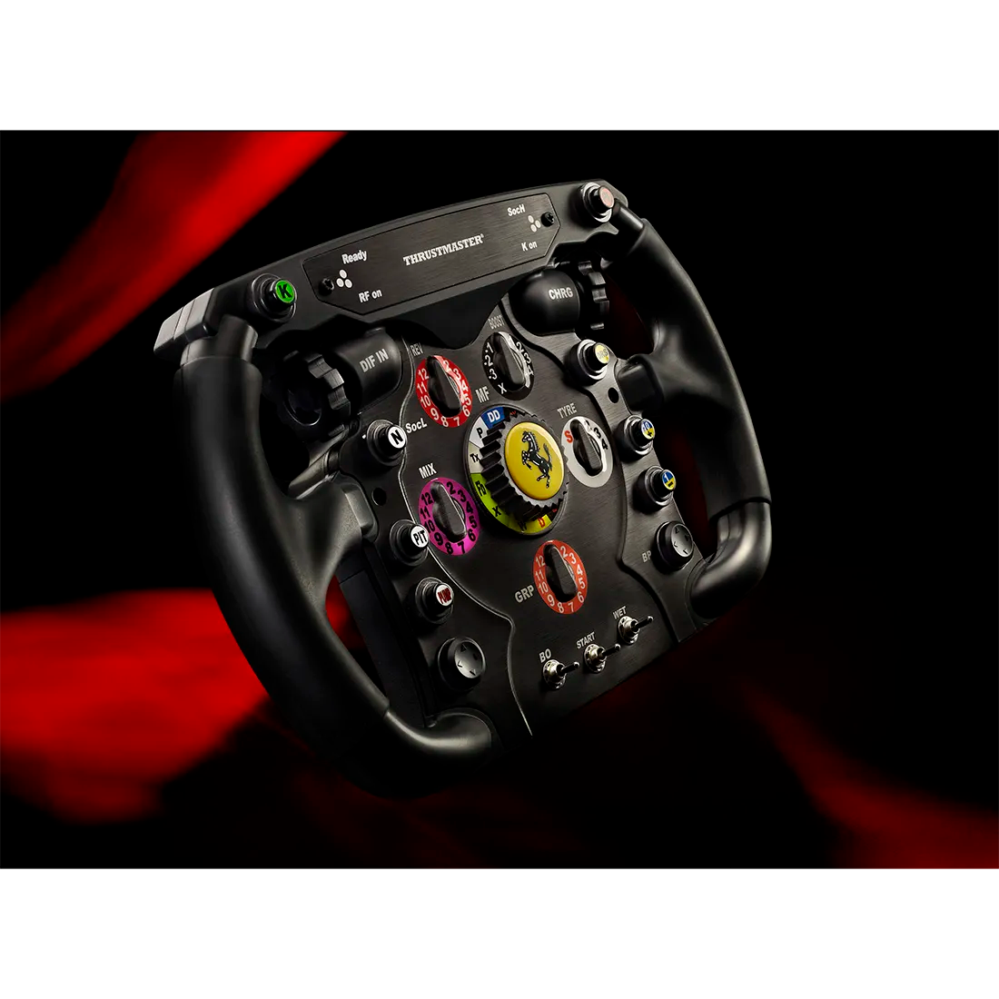 Thrustmaster Ferrari F1 simrace stuur met Ferrari Formule 1 ontwerp