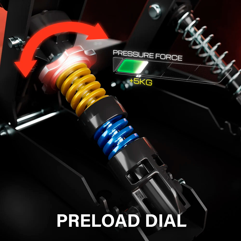 Thrustmaster Raceline loadcell rem met verschillende druk instellingen