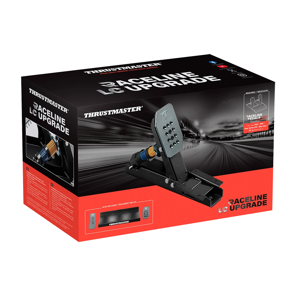 Thrustmaster Raceline Load Cell Pedal Upgrade verpakking en product doos
