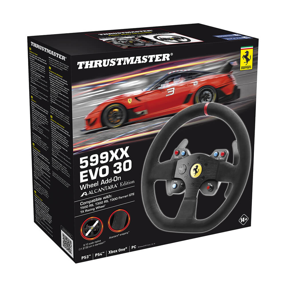 Thrustmaster F599XX EVO 30 Wheel Add-On Alcantara Edition