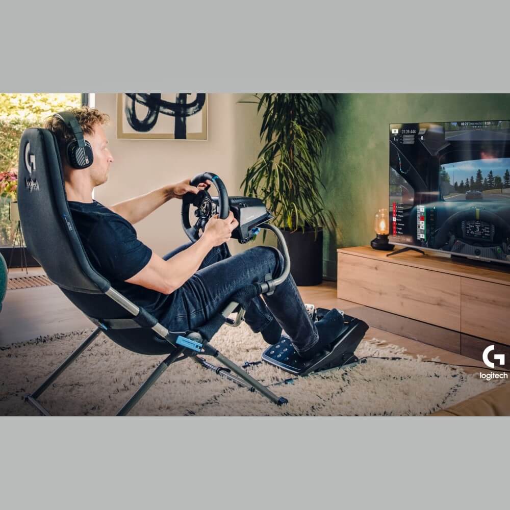 Playseat Challenge X Logitech in gebruik