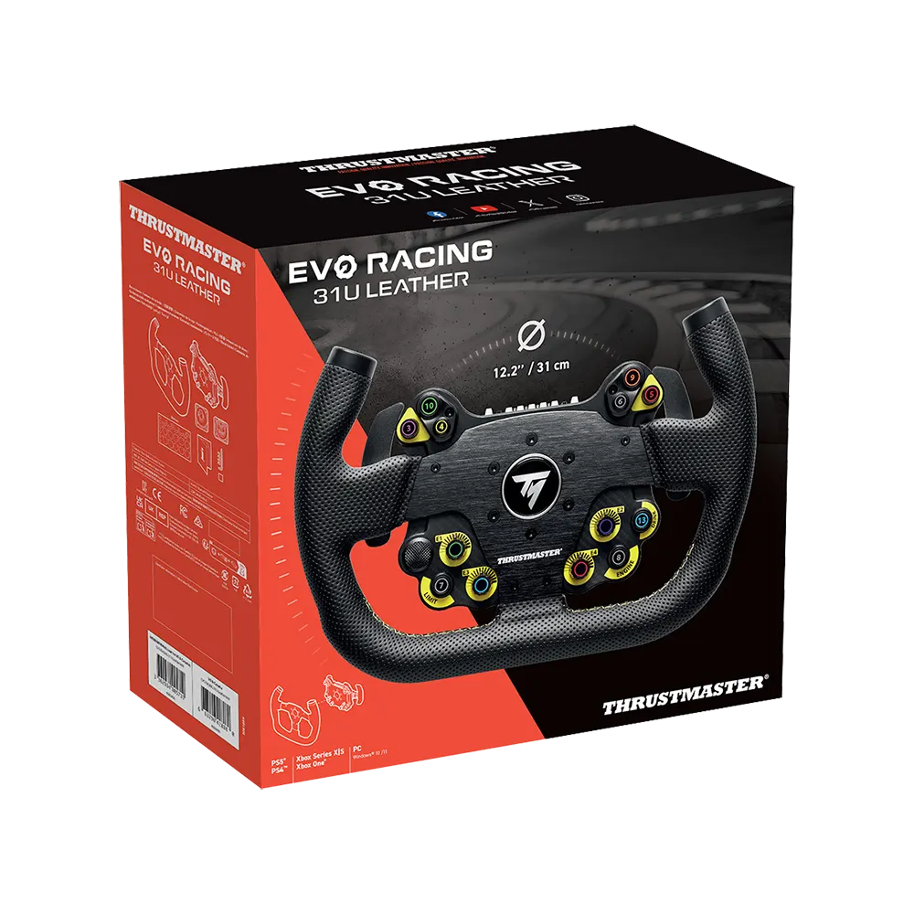Thrustmaster EVO Racing 31U Leather Simrace Stuur