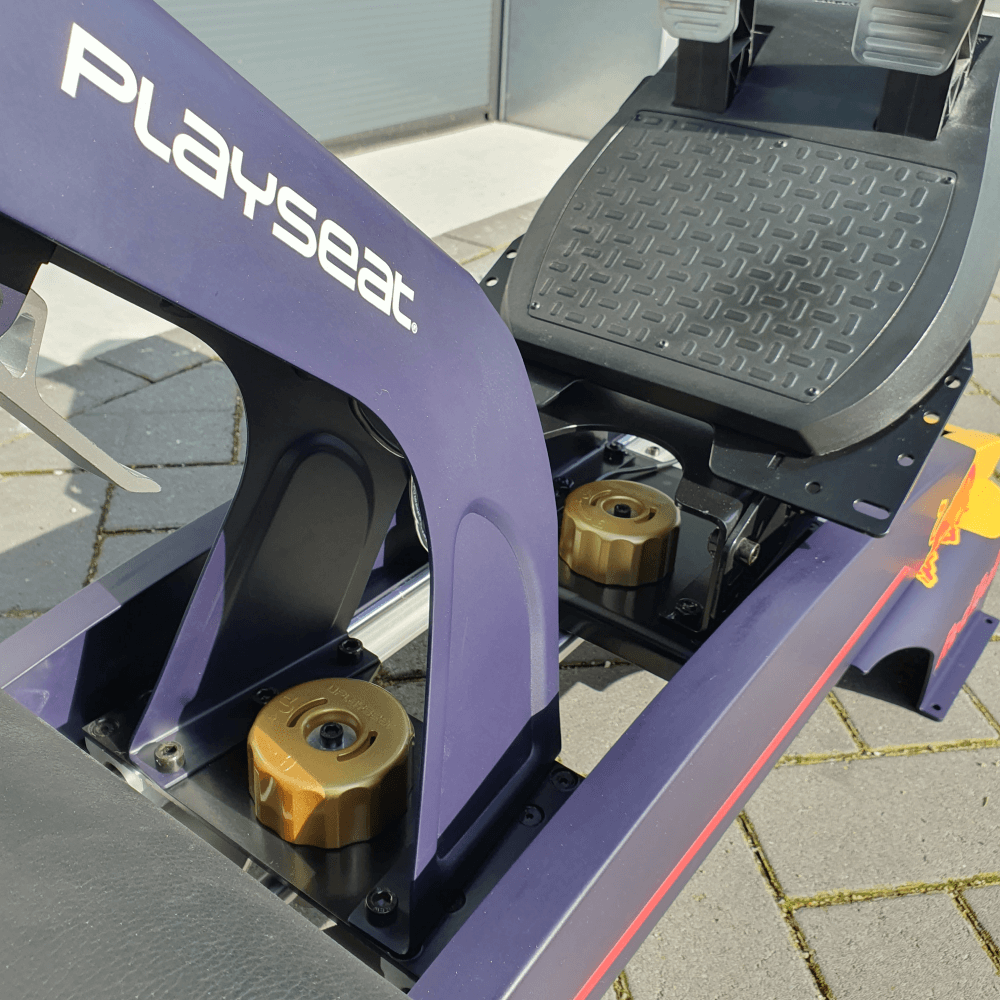 Playseat F1 Red Bull Met Thrustmaster T300 verstelling