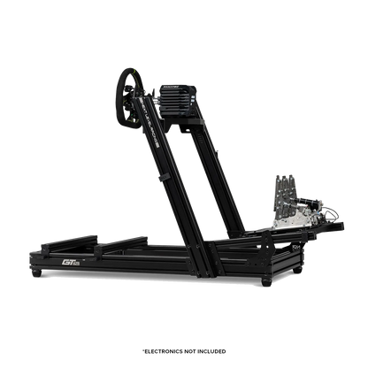 Next Level Racing GT Elite Lite Wheel Plate Edition met Fanatec DD Pro en pedalen