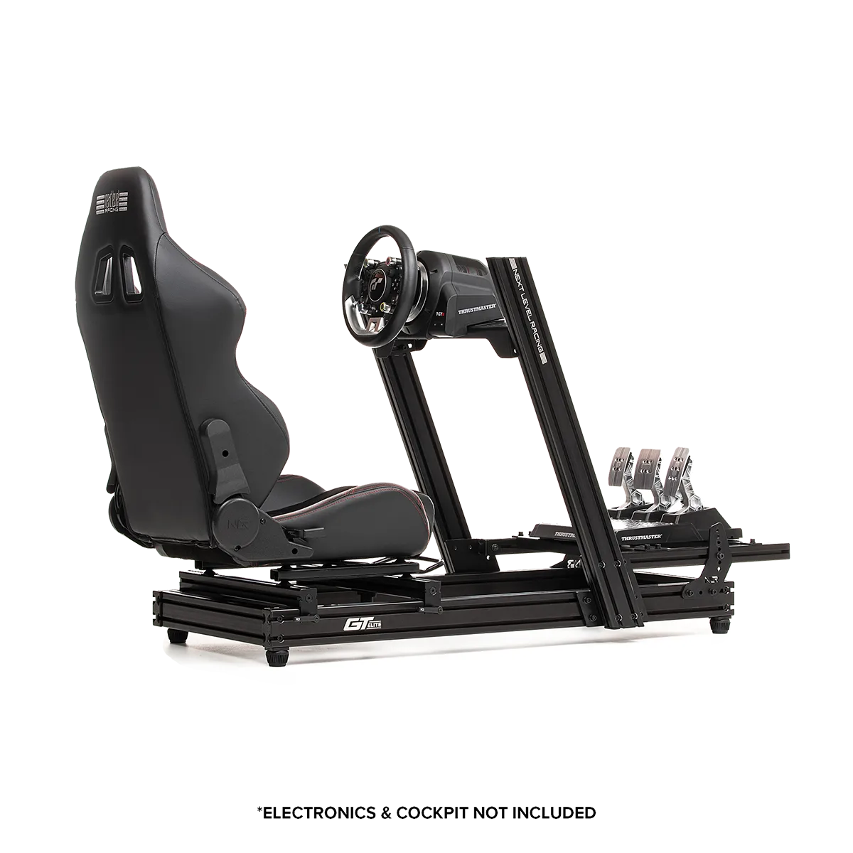 Next Level Racing GT Elite Lite Wheel Plate Edition met Thrustmaster T-GT2