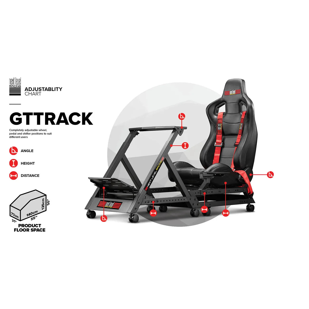 Next Level Racing - GT Track Cockpit