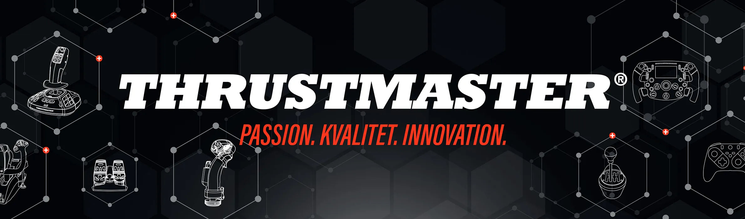 Thrustmaster sim racing banner