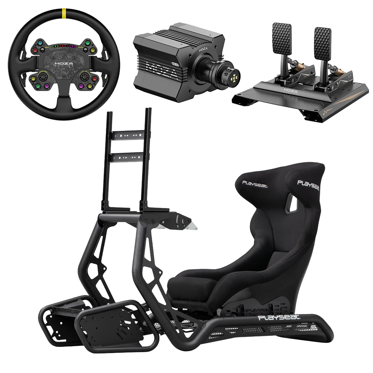 Playseat Sensation - Moza Racing R12 V2 | CRP2 Loadcell| RS V2 bundel