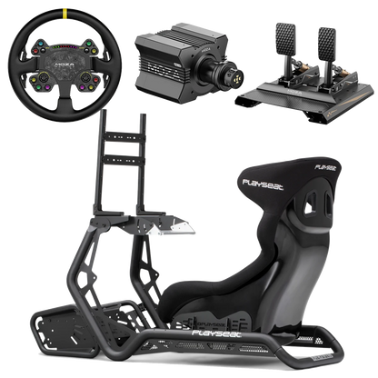 Playseat Sensation - Moza Racing R12 V2 | CRP2 200KG Loadcell| RS V2 bundel achterkant