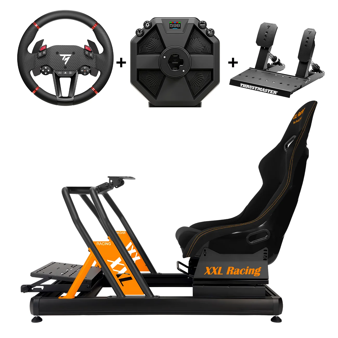 XXL Racing Champion V2 + Thrustmaster T598 Direct Drive Bundle - zijkant