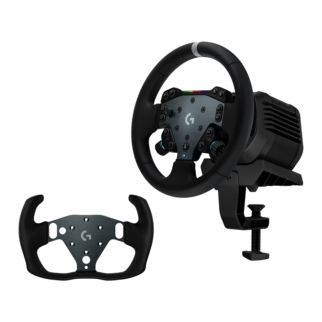 Logitech G RS50 stuurset met verwisselbaar Track Wheel en tafelklem