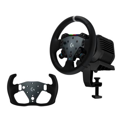 Logitech G RS50 stuurset met verwisselbaar Track Wheel en tafelklem