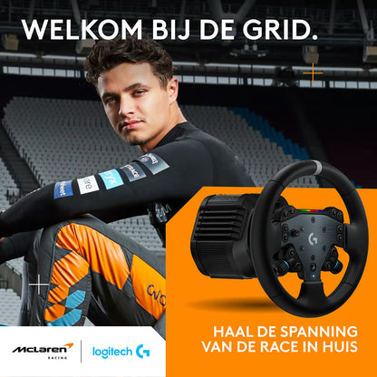 Logitech G RS50 Direct Drive stuurset in samenwerking met McLaren Racing