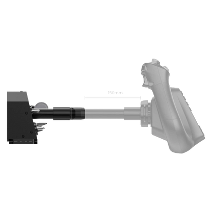 MOZA AY210 Yoke Base met 150 mm pitch travel afstand