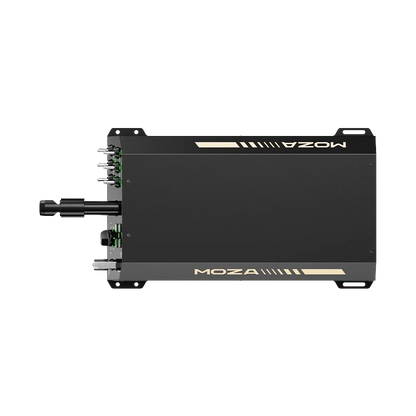 MOZA AY210 Yoke Base bovenaanzicht aluminium behuizing