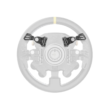 Moza CS Pro stuur met Paddles Add on Kit en 6 paddle layout