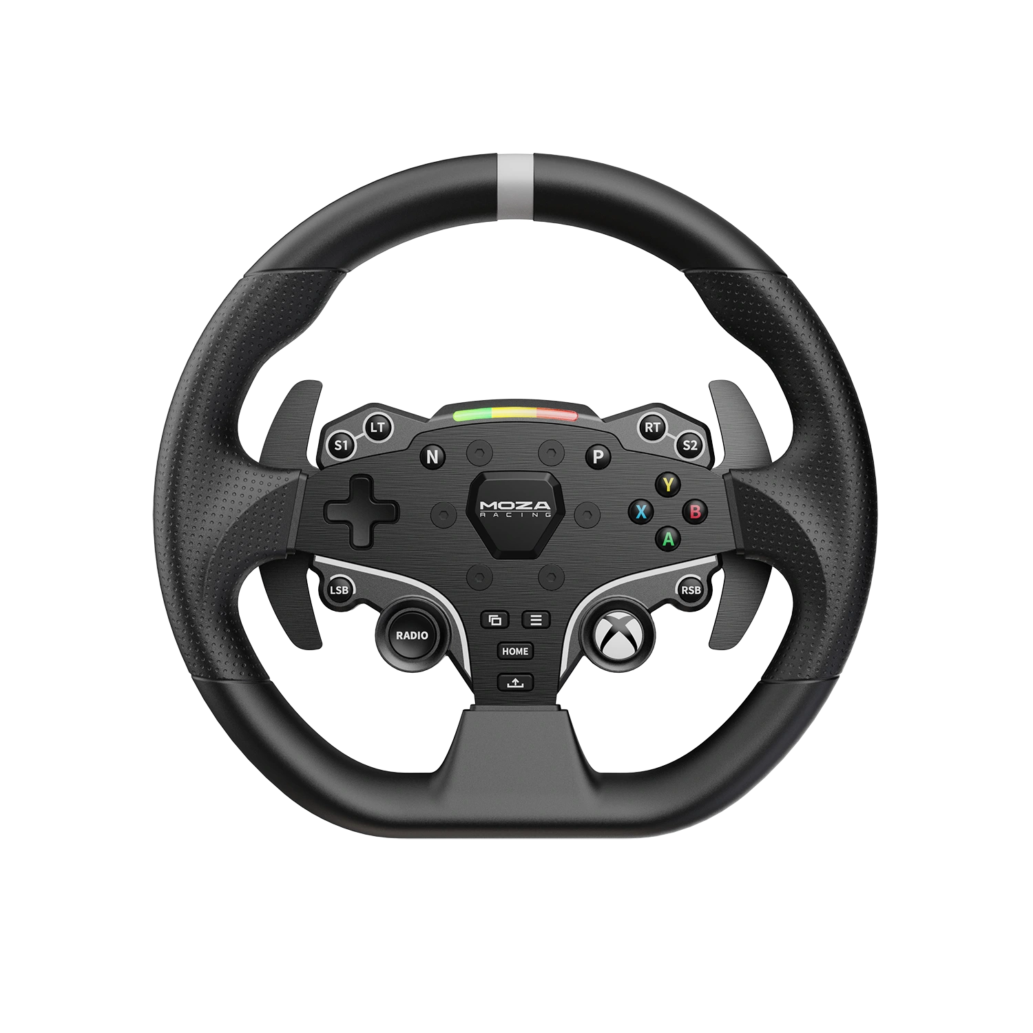 Moza ES stuurwiel 280 mm met Xbox knoppen en LED shift indicator