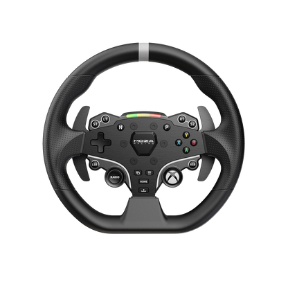 Moza ES stuurwiel 280 mm met Xbox knoppen en LED shift indicator