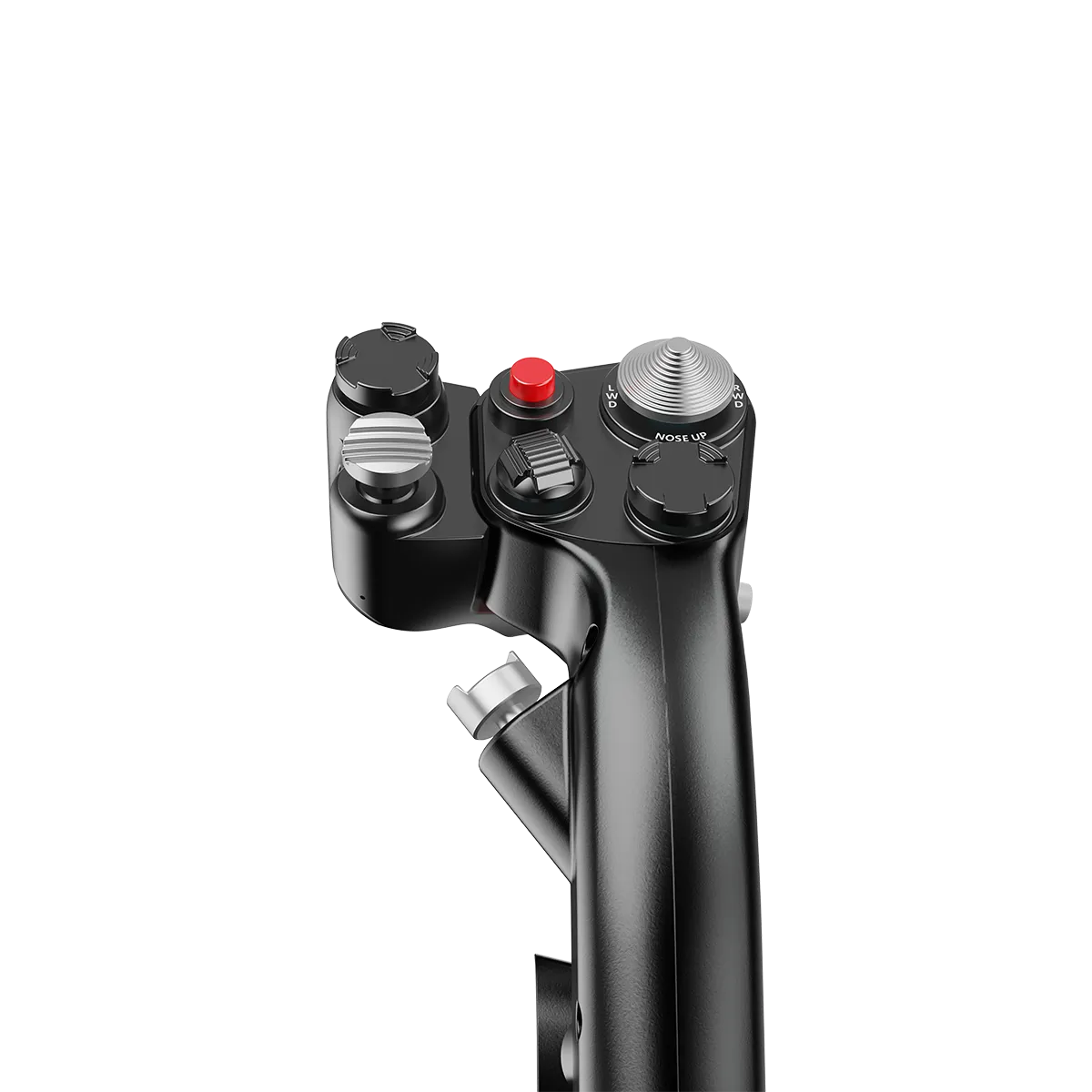 Moza MH16 flightstick knoppen en bediening bovenkant