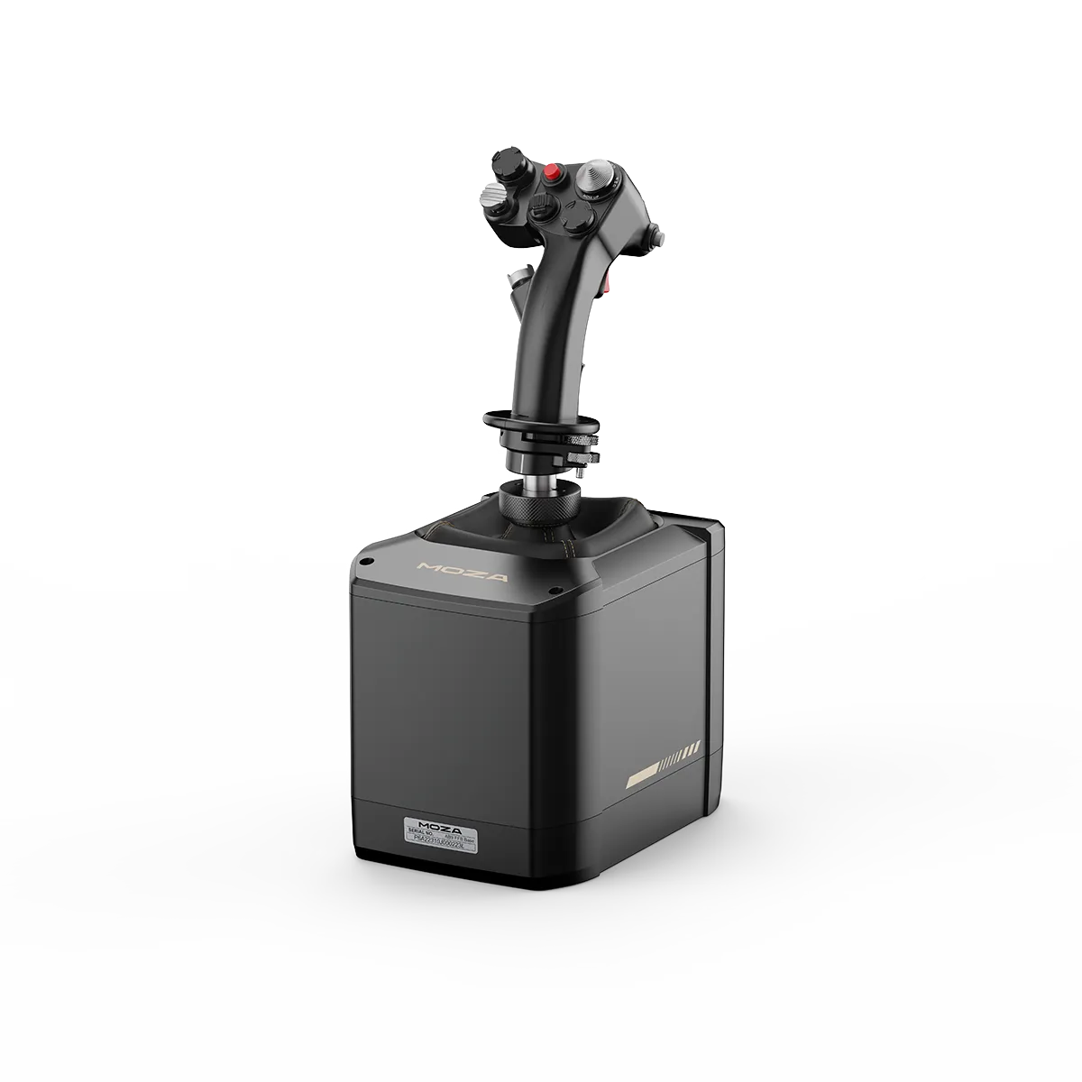 Moza MH16 flightstick met AB9 flight base setup