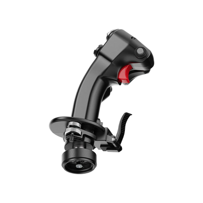 Moza MH16 flightstick onderkant en montage mechanisme